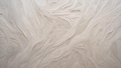 The image features a wooden surface with a unique and intricate pattern. The pattern is reminiscent of a wood grain, giving the impression of a natural texture. The wooden surface appears to be the main focus of the image, with no other objects or elements visible in the frame. The visual style of the image is a close-up of the wooden surface, highlighting the intricate pattern and texture. The colors and mood of the image are warm and earthy, with the wooden surface being the primary source of color and visual