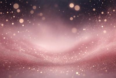 The primary subject of the image is a pink, glittery surface that appears to be a part of a larger, pink background. The setting is a space with a starry background, giving the scene a celestial and dreamy atmosphere. The visual style is a combination of a photo and digital art, creating a unique and captivating image. The colors and mood are predominantly pink, with the glittery surface adding a touch of sparkle and excitement to the overall scene.