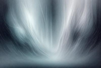 The primary subject of the image is a blue and white swirl pattern. The setting is a dark background, which contrasts with the swirl pattern. The visual style is a digital art or illustration, creating a dynamic and artistic representation of the swirl pattern. The colors and mood of the image are predominantly blue and white, giving it a calming and serene atmosphere.