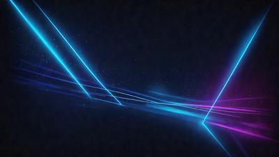The primary subject of the image is a blue light, which is the main focus of the scene. The setting is a dark background, creating a contrasting effect with the blue light. The visual style appears to be a digital art or illustration, as the light is depicted in a stylized manner. The colors and mood of the image are predominantly blue, giving it a calm and serene atmosphere.