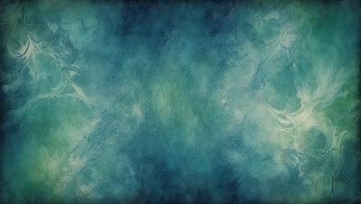 The primary subject of the image is a large, blue, swirling mass of water. The setting is a vast, open body of water, with no visible land or other objects. The visual style is a combination of a photo and a digital art, creating a unique and captivating scene. The dominant colors are blue and green, giving the image a serene and calming atmosphere.