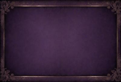Purple background with a purple frame.