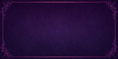 The primary subject of the image is a large, dark purple background. The setting is a black background, which creates a dramatic and moody atmosphere. The visual style is a simple, monochromatic design. The colors and mood of the image are predominantly dark and mysterious.