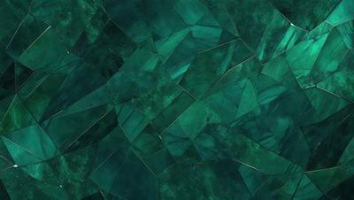 The primary subject of the image is a green and blue patterned wallpaper. The setting is a room with a green and blue wallpapered wall. The visual style is a close-up of the wallpaper, showcasing the intricate design. The dominant colors are green and blue, creating a calm and soothing atmosphere.