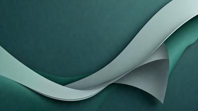 The primary subject of the image is a white, curved, and wavy design, which appears to be a piece of art or a sculpture. The setting is a dark blue background, which contrasts with the white design. The visual style of the image is a combination of digital art and illustration, as it is a well-crafted and detailed piece. The colors and mood of the image are predominantly dark and moody, with the white design standing out against the blue background.