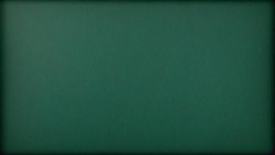 The primary subject of the image is a green background. The setting is a dark room, and the visual style is a photo. The colors and mood of the image are predominantly dark and moody, with the green background being the main focus.