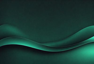The primary subject of the image is a green wave or a green swirl, which is the main object, scene, or focus of the image. The setting or background is a dark green surface, which adds to the overall atmosphere. The visual style of the image is a digital art or illustration, as it appears to be a digital creation. The colors and mood of the image are predominantly green, giving it a calm and soothing appearance.
