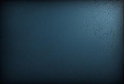The primary subject of the image is a blue background. The setting is a dark, empty space with no visible objects or people. The visual style is a close-up of the blue background, which creates a sense of depth and focus. The colors and mood of the image are predominantly blue, which gives it a calm and serene atmosphere.