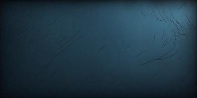 The primary subject of the image is a blue background with a few black lines on it. The setting appears to be a dark room, and the visual style is a combination of a photo and a drawing. The colors are predominantly blue and black, creating a calm and serene atmosphere.