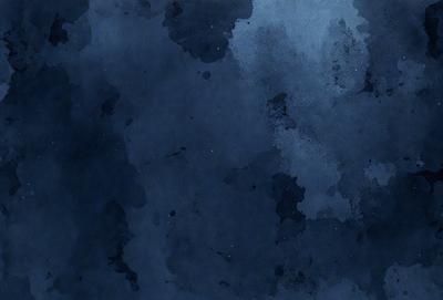 The primary subject of the image is a blue sky with a few white clouds. The setting is a dark blue background, which contrasts with the lighter blue of the sky. The visual style is a combination of a photo and a digital art, creating a unique and artistic representation of the sky. The colors and mood of the image are predominantly dark and moody, with the blue sky and clouds providing a sense of depth and contrast.