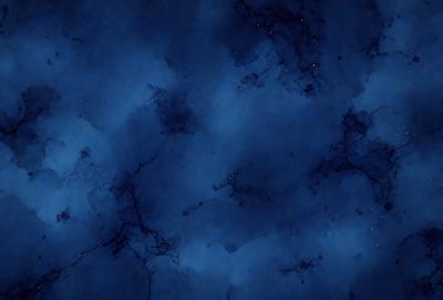 The primary subject of the image is a blue sky with a few stars visible. The setting is a dark blue background, which creates a contrasting effect with the stars. The visual style appears to be a combination of a photo and digital art, as the image has a slightly blurred appearance. The colors and mood of the image are predominantly dark and moody, with the blue sky and stars creating a sense of depth and mystery.