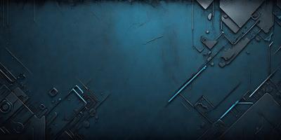 The primary subject of the image is a blue background with a design that resembles a blue and white striped pattern. The setting is a dark blue background, which creates a moody atmosphere. The visual style is a combination of digital art and illustration, giving the image a unique and artistic appearance.