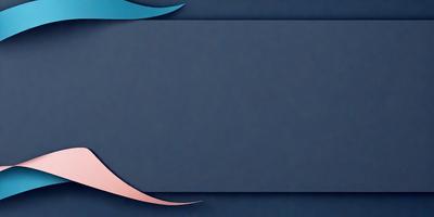 The primary subject of the image is a blue background with a white frame. The setting is a dark room, and the visual style is a digital art or illustration. The dominant colors are blue and white, creating a calm and serene atmosphere.