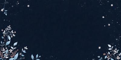 The primary subject of the image is a blue sky with a few stars visible. The setting is a night sky, and the visual style is a digital art or illustration. The colors and mood of the image are predominantly dark and serene, with the blue sky and stars creating a sense of calmness and tranquility.