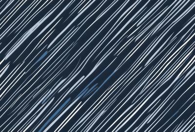 The primary subject of the image is a blue and white striped pattern. The setting is a dark blue background, which creates a contrast with the white and blue stripes. The visual style appears to be a digital art or illustration, as the stripes are well-defined and the overall appearance is clean and modern. The colors and mood of the image are predominantly dark and moody, with the blue and white stripes adding a touch of brightness and contrast to the overall atmosphere.