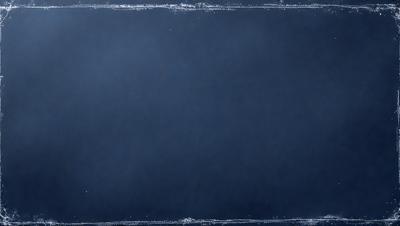 The primary subject of the image is a large, empty blue canvas. The setting is a dark, cloudy sky, which creates a moody atmosphere. The visual style is a digital art, as the canvas appears to be a digital painting. The colors are predominantly blue, with some grays and blacks, giving the image a dramatic and intense feel.