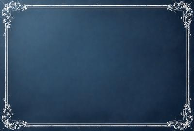 The primary subject of the image is a large, empty blue space. The setting is a dark, cloudy sky, which creates a moody atmosphere. The visual style is a combination of a photo and a digital art, as it appears to be a photograph of a digital art piece. The colors are predominantly blue, with some darker shades, contributing to the overall mood of the image.