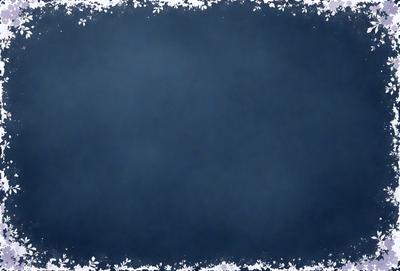 The primary subject of the image is a blue background with a white snowflake pattern. The setting is a dark blue sky, and the visual style is a digital art or illustration. The dominant colors are blue and white, creating a calm and serene atmosphere.