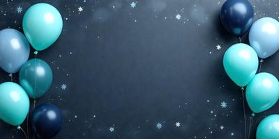 The primary subject of the image is a blue background with white stars. The setting is a night sky, and the visual style is a digital art or illustration. The dominant colors are blue and white, creating a calm and serene atmosphere.