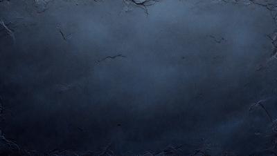 The primary subject of the image is a large, dark blue surface with a few small holes in it. The setting is a dark, cloudy sky, and the visual style is a close-up of the blue surface. The colors and mood of the image are dark and moody, with the blue surface contrasting against the cloudy sky.