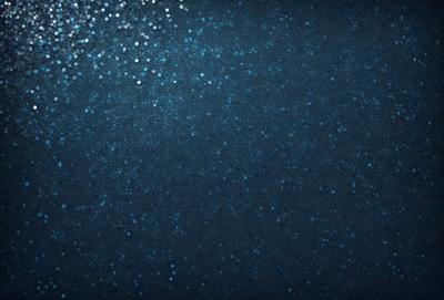 The primary subject of the image is a blue background with a pattern of blue stars. The setting is a dark, starry night, and the visual style is a digital art or illustration. The dominant colors are blue and black, creating a calm and serene atmosphere.