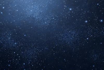 The primary subject of the image is the night sky filled with stars. The setting is a dark, star-filled background, creating a sense of depth and mystery. The visual style is a combination of a photo and digital art, as the image captures the beauty of the night sky while also showcasing the intricate patterns of the stars. The colors and mood of the image are predominantly dark and serene, with the bright stars providing a contrasting and captivating element.