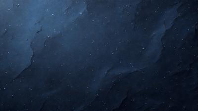 The primary subject of the image is the night sky, which is filled with stars. The setting is a dark, starry background, and the visual style is a combination of a photo and a drawing. The colors and mood of the image are predominantly dark and moody, with the stars providing a sense of depth and beauty.