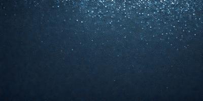 The primary subject of the image is a blue background with a pattern of glittering stars. The setting is a dark, starry night, and the visual style is a combination of a photo and digital art. The colors and mood of the image are predominantly dark and moody, with the blue background and glittering stars creating a sense of depth and mystery.