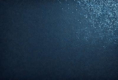 The primary subject of the image is a dark blue background with a few white specks. The setting is a black background, and the visual style appears to be a digital art or illustration. The colors and mood of the image are predominantly dark and moody, with the blue background and white specks creating a sense of depth and contrast.