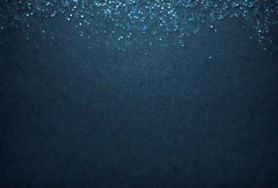 The primary subject of the image is a blue background with a pattern of blue and white dots. The setting is a dark blue background, and the visual style appears to be a digital art or illustration. The dominant colors are blue and white, creating a calm and serene atmosphere.