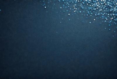 The primary subject of the image is a blue background with a pattern of glittering blue stars. The setting is a dark blue sky, and the visual style is a digital art or illustration. The colors and mood of the image are predominantly dark and moody, with the blue stars adding a touch of brightness and interest to the overall atmosphere.