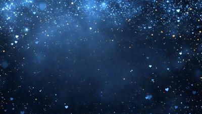 The primary subject of the image is the night sky filled with stars. The setting is a dark, star-filled sky, and the visual style is a photo. The colors and mood of the image are predominantly dark and serene, with the bright stars providing a contrasting element.