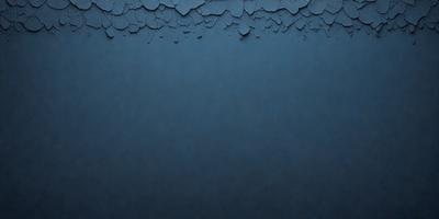 The primary subject of the image is a blue background with a few white spots. The setting is a dark blue surface, and the visual style appears to be a photo. The colors and mood of the image are predominantly dark and moody, with the blue background and white spots creating a sense of depth and contrast.