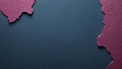 The primary subject of the image is a pink piece of paper or a pink object, which is placed on a blue background. The setting appears to be a table or a surface where the pink item is placed. The visual style of the image is a close-up, focusing on the pink item. The colors in the image are predominantly pink and blue, creating a warm and vibrant atmosphere.