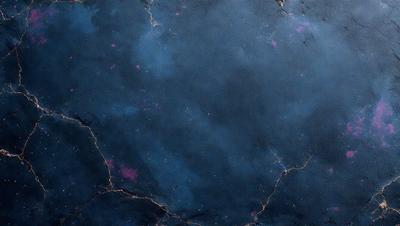 The primary subject of the image is a blue background with a pattern of pink and purple dots. The setting appears to be a dark, moody environment. The visual style of the image is a combination of digital art and illustration, creating a unique and intriguing pattern. The colors and mood of the image are predominantly dark and mysterious, with the pink and purple dots adding a touch of warmth and contrast.