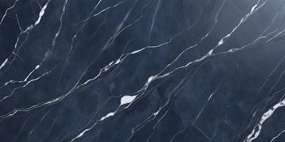 The primary subject of the image is a blue marble wall with a pattern of white streaks. The setting is a room with a blue marble floor. The visual style is a close-up of the marble wall, showcasing its unique texture and design. The colors and mood of the image are predominantly blue, with the white streaks adding a touch of contrast and interest to the overall atmosphere.
