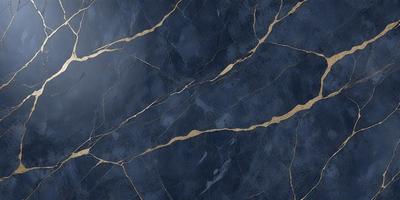 The primary subject of the image is a blue marble wall with gold accents. The setting is a room with a blue marble wall as the main focus. The visual style is a close-up of the marble wall, showcasing its unique texture and design. The colors and mood of the image are predominantly blue and gold, creating a luxurious and elegant atmosphere.