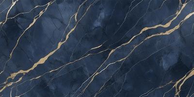 The primary subject of the image is a marble wall with a blue and gold pattern. The setting is a room with a blue and gold marble wall, which serves as the background. The visual style is a close-up of the marble wall, showcasing its intricate design. The colors and mood of the image are predominantly blue and gold, creating a luxurious and elegant atmosphere.