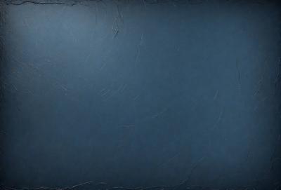The primary subject of the image is a blue background with a texture that resembles a canvas. The setting is a dark room, and the visual style is a close-up of the blue background. The colors and mood of the image are predominantly dark and moody, with the blue background being the main focus.