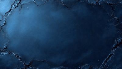 The primary subject of the image is a large, dark blue surface, possibly a wall or a piece of art. The setting appears to be a dark room, with the blue surface as the main focus. The visual style of the image is a close-up of the blue surface, which gives it a unique and striking appearance. The colors and mood of the image are predominantly dark and moody, with the blue surface being the main source of light and contrast.