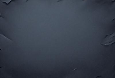 The primary subject of the image is a black background with a few white specks. The setting is a dark, cloudy sky, and the visual style is a black and white photo. The colors and mood of the image are predominantly dark and moody, with the white specks adding a touch of contrast.