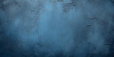 The primary subject of the image is a blue wall with a textured surface. The setting is a room with a blue wall, and the visual style is a close-up of the wall. The dominant colors are blue and grey, creating a calm and serene atmosphere.