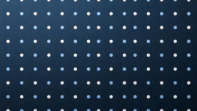 The primary subject of the image is a blue background with white dots. The setting is a dark blue background, and the visual style is a pattern. The dominant colors are blue and white, creating a calm and soothing atmosphere.