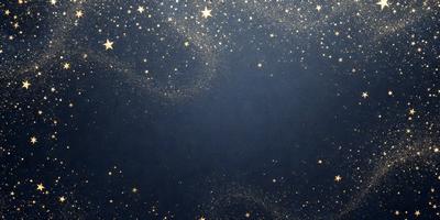 The primary subject of the image is the night sky, which is filled with stars. The setting is a dark, star-filled background, creating a sense of depth and mystery. The visual style is a combination of a photo and digital art, as the image captures the beauty of the night sky while also showcasing the intricate patterns created by the stars. The colors and mood of the image are predominantly dark and serene, with the stars providing a sense of wonder and tranquility.