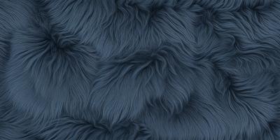 The primary subject of the image is a blue, furry fabric. The setting is a close-up of the fabric, showcasing its texture and pattern. The visual style is a detailed, up-close view of the fabric. The colors and mood of the image are predominantly blue, giving it a calm and soothing atmosphere.