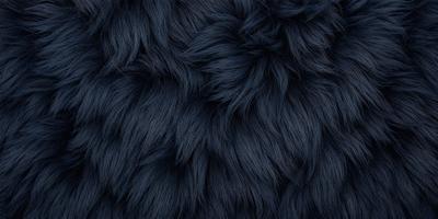 The primary subject of the image is a blue, furry fabric. The setting is a dark background, which contrasts with the blue fabric. The visual style is a close-up of the fabric, showcasing its texture and pattern. The colors and mood of the image are predominantly dark and moody, with the blue fabric being the main focal point.