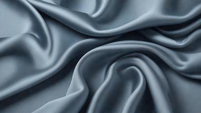 The primary subject of the image is a close-up of a blue fabric, possibly a piece of cloth or a curtain. The setting is a room with a blue background, which adds to the overall atmosphere. The visual style is a close-up, which emphasizes the details of the fabric. The colors and mood of the image are predominantly blue, creating a calm and serene atmosphere.