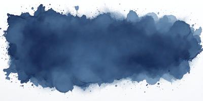 The primary subject of the image is a blue background with a few white spots. The setting is a white background, and the visual style is a digital art or illustration. The dominant colors are blue and white, creating a calm and serene atmosphere.