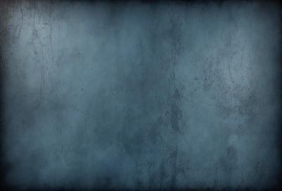 The primary subject of the image is a blue wall with a textured surface. The setting is a room with a blue wall, and the visual style is a photo. The dominant colors are blue and grey, creating a calm and serene atmosphere.