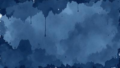 The primary subject of the image is a blue background with white paint drips on it. The setting appears to be an artistic or creative environment, possibly a studio or a workspace. The visual style of the image is a combination of digital art and illustration, as the drips are created using digital tools. The colors and mood of the image are predominantly blue and white, with a sense of creativity and artistic expression.